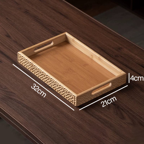 Wooden Tray Set 3 Pcs